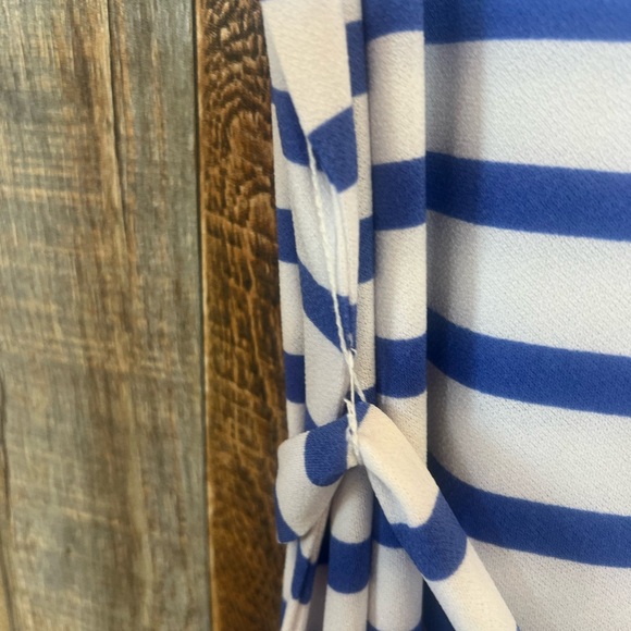 STELLA PARKER COLLECTION Striped Front Dress. Sz XL. - Picture 4 of 14